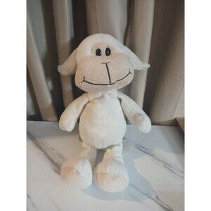 Kinder Ferrero White & Brown LAMB Plush Soft Toy 10" 2019
